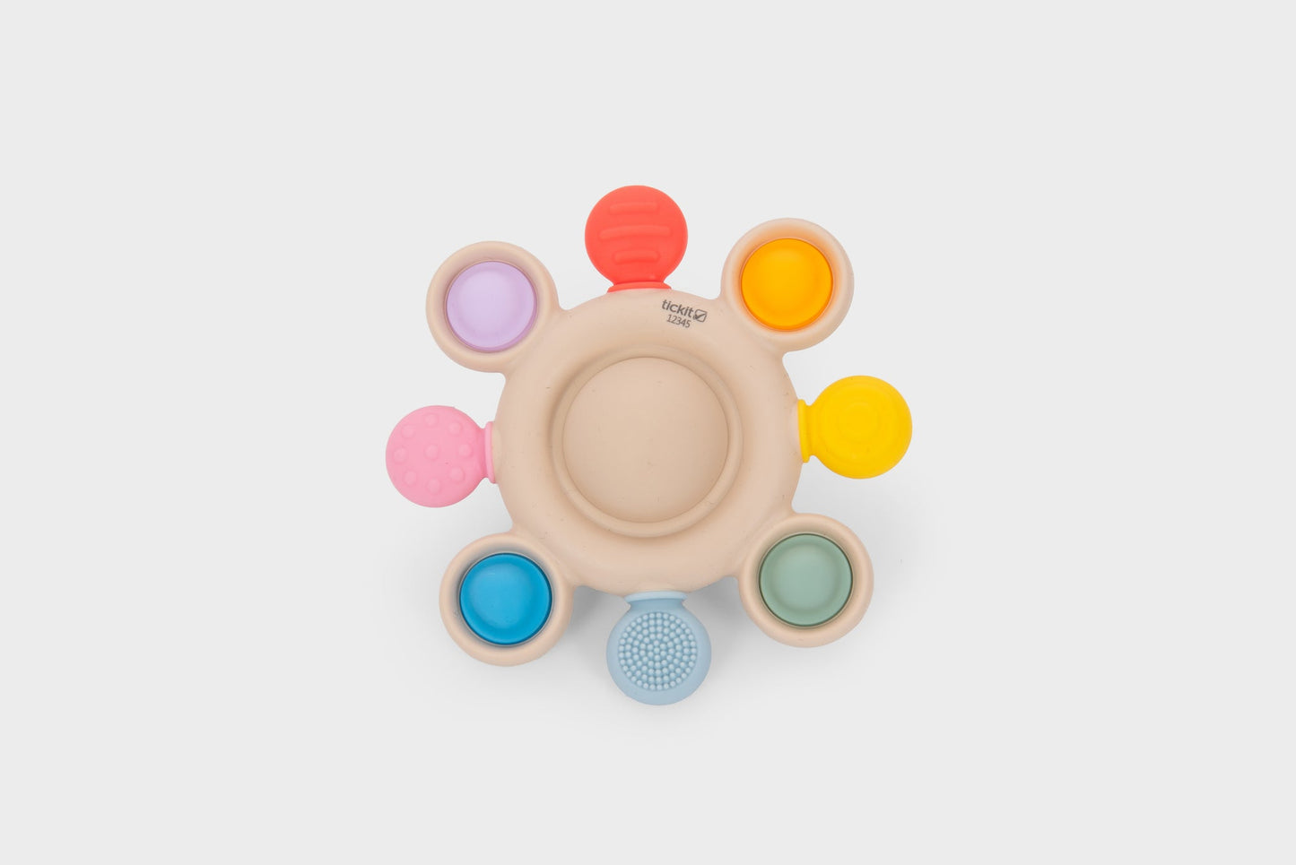 Silisoft Pop Teether Rainbow