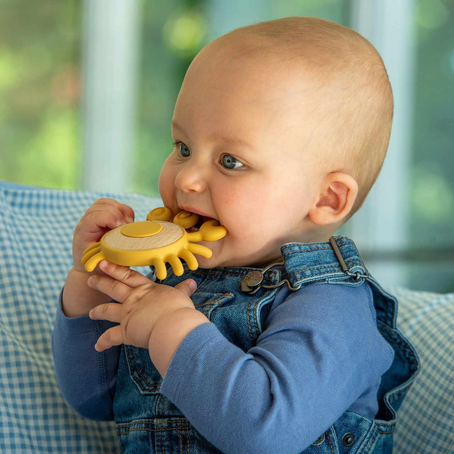 Silisoft Crab Teether Neutral