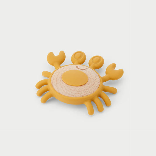 Silisoft Crab Teether Neutral
