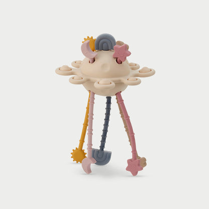 Silisoft Zip Pull Toy Earth