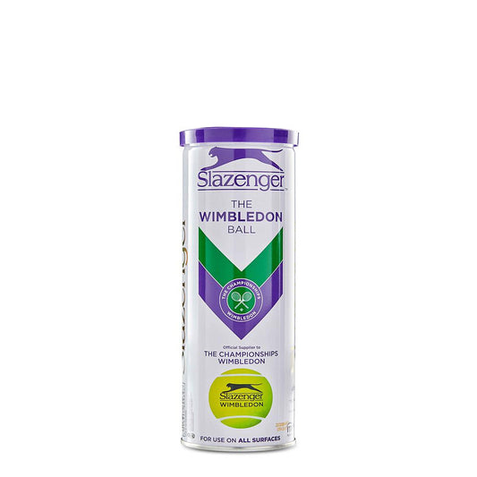 Wimbledon Tennis Balls Slazenger Tube of 3