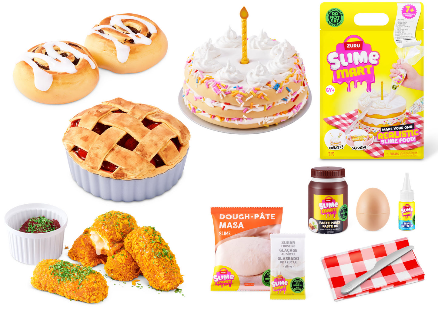 Slime Mart Shopping Bag Dessert Small Assorted