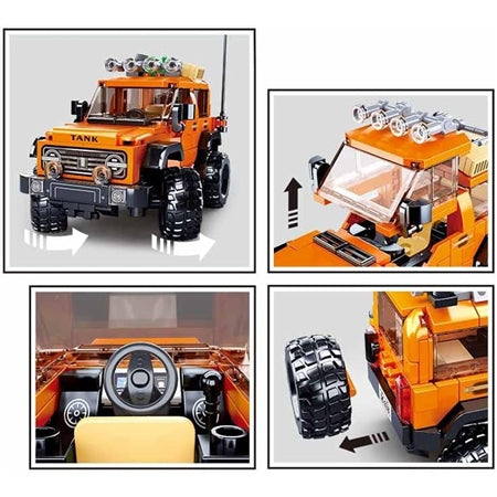 Sluban (Tank) Orange SUV