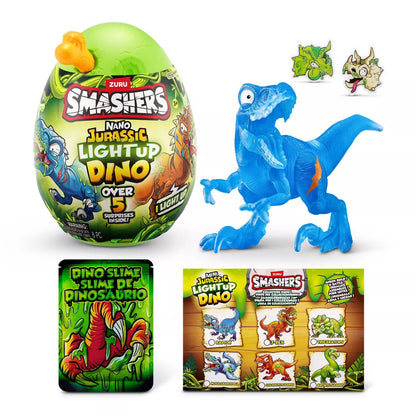 Smashers Nano Jurassic Light Up Dino Egg