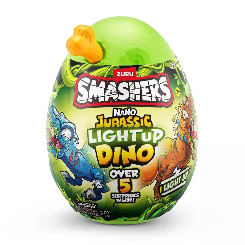 Smashers Nano Jurassic Light Up Dino Egg