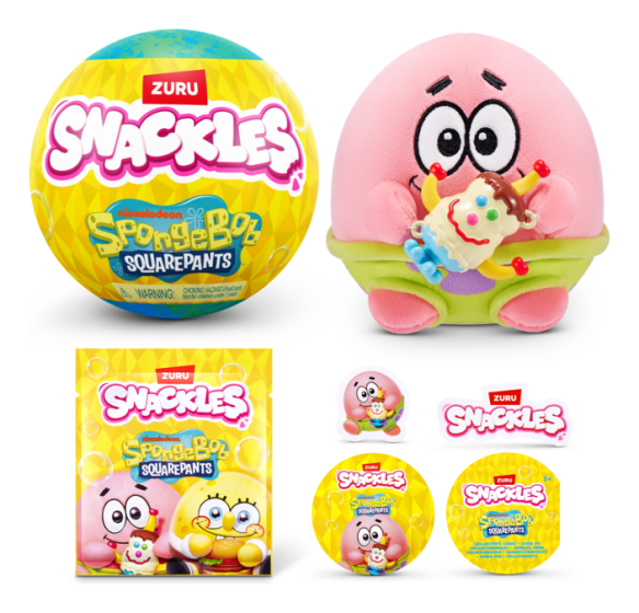 Snackles 5" Spongebob Squarepants