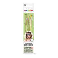 Snazaroo Pack of 3 Face Painting Brushes