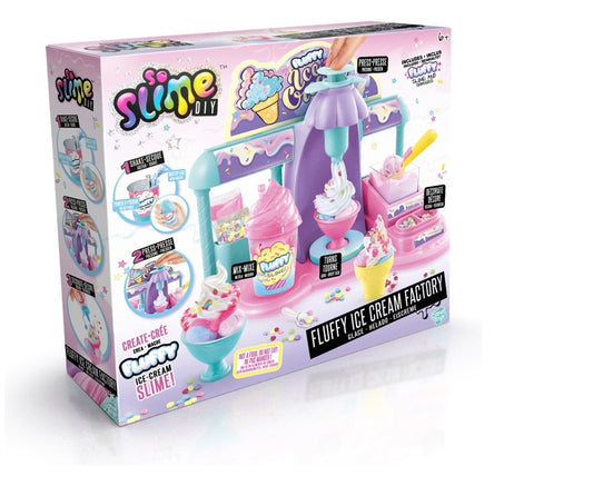 So Slime Fluffy Ice Cream Factory