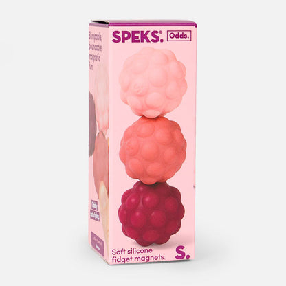 Speks Odds Bumps Purple Silicone Magnet 3 Pack