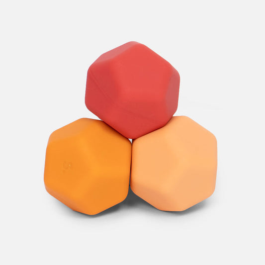 Speks Odds Planes Orange Silicone Magnet 3 Pack