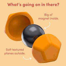 Speks Odds Planes Orange Silicone Magnet 3 Pack