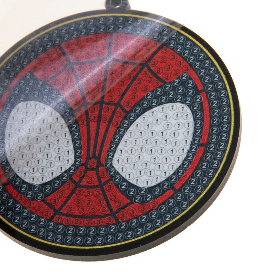 Spiderman Crystal Art Bag Charm