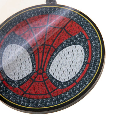 Spiderman Crystal Art Bag Charm