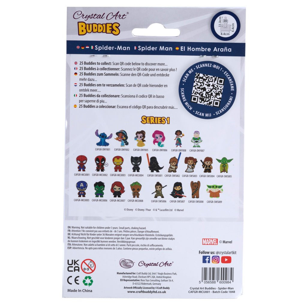 Crystal Art Figurines Spiderman