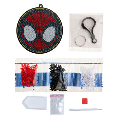 Spiderman Crystal Art Bag Charm