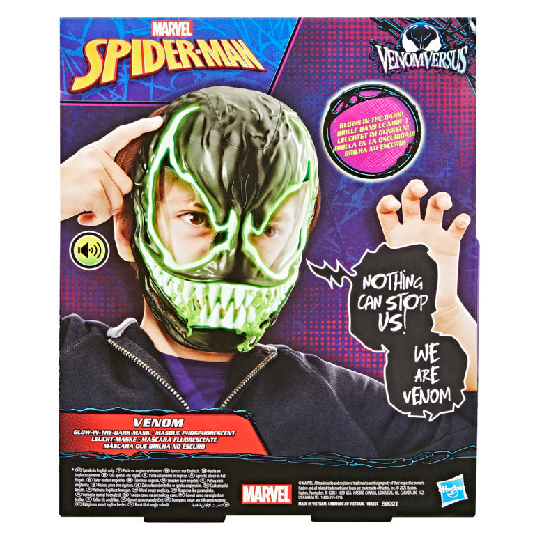 Spiderman Venom Versus Feature Mask
