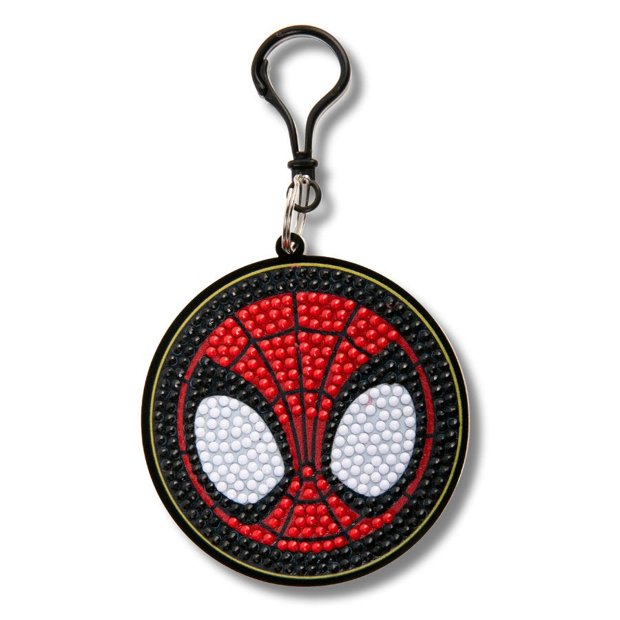 Spiderman Crystal Art Bag Charm
