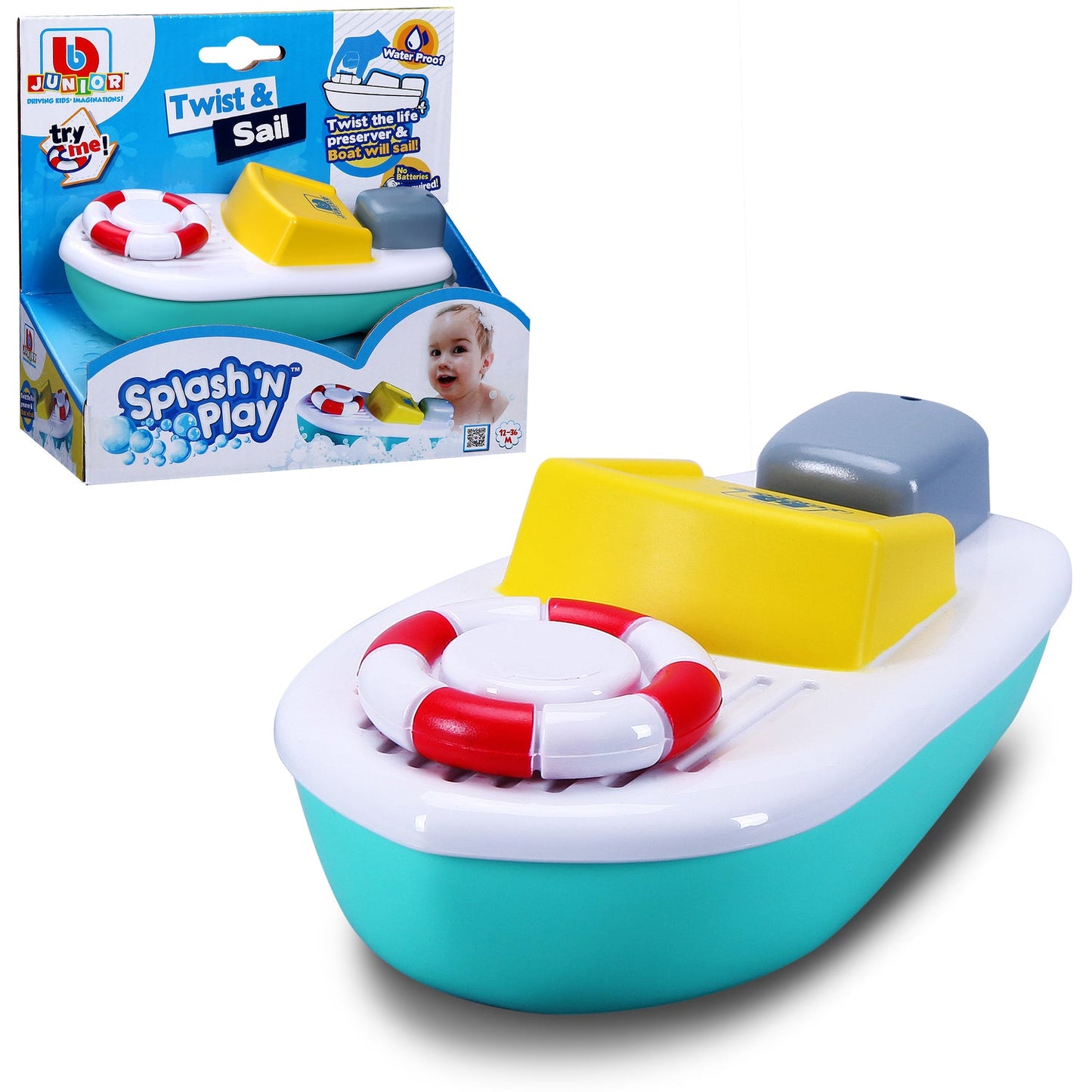 Splash N PLay Twist Sail Boat