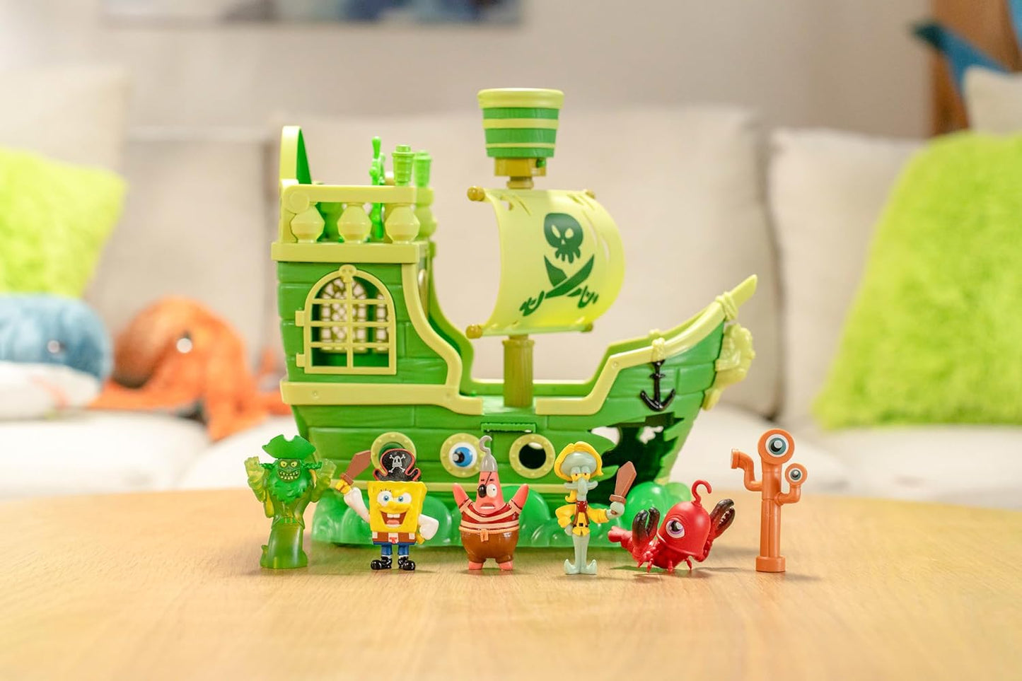 Spongebob Flying Dutchman Pirate Ship Playset