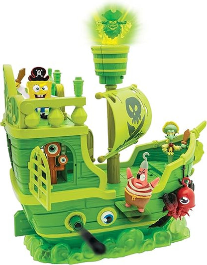 Spongebob Flying Dutchman Pirate Ship Playset