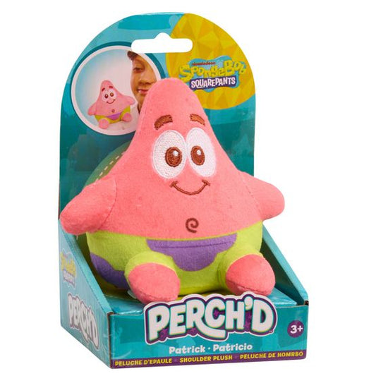Spongebob Perch'd Shoulder Plush Assorted