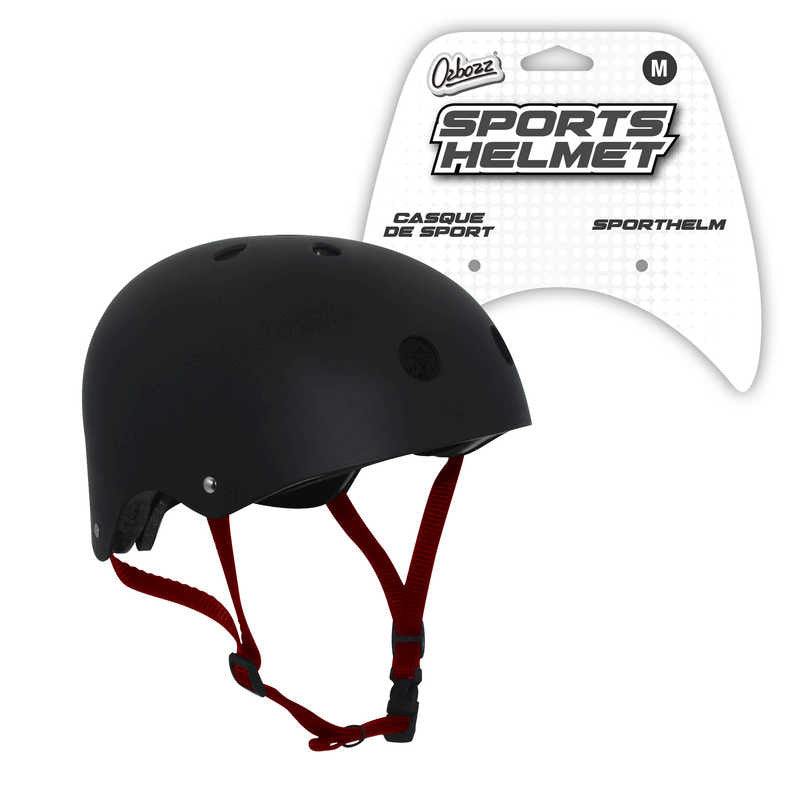 Sports Helmet Black 8+