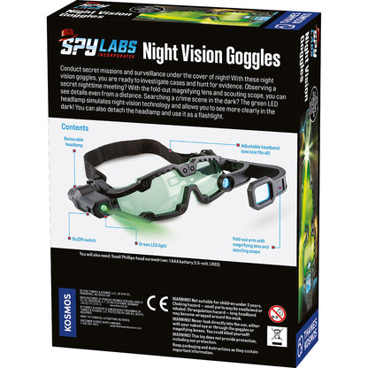 Spy Lab Night Vision Goggles