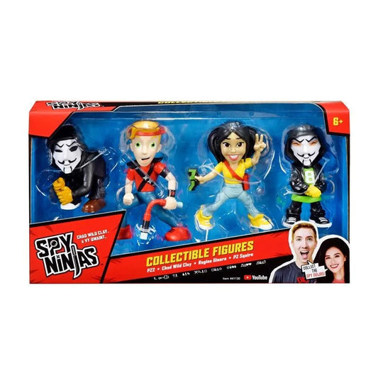 Spy Ninjas 4 Figure Pack