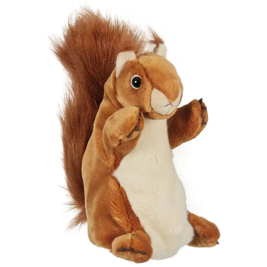 Red Squirrel Long Sleeved Puppet