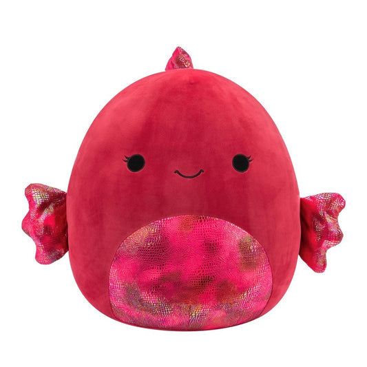 Squishmallows 16" Barella The Raspberry Betta Fish