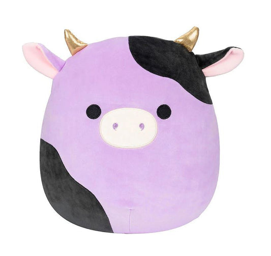 Squishmallows 16" Alexie Purple Cow