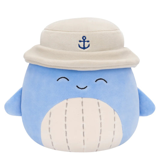 Squishmallows 7.5 Samir Blue Whale