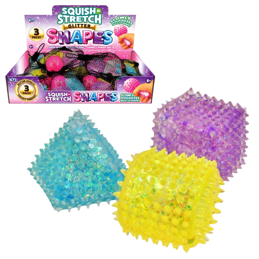 Squishy Squeezy Shapes 3 pk