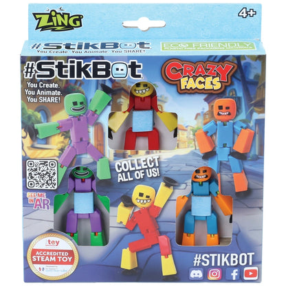 Stickbot Crazy Faces Pack