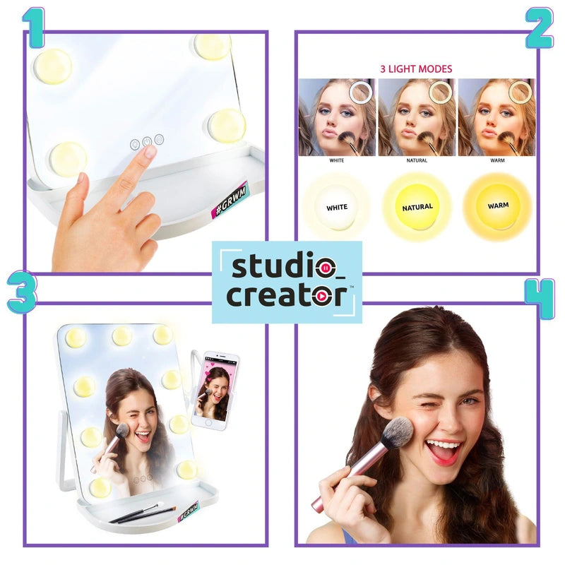 Studio Creator Hollywood Mirror Get Ready With Me Set
