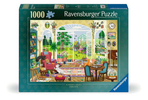Ravensburger Summer Garden Parlour 1000 Piece Jigsaw Puzzle