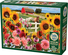 Sunflower Farm 1000 Piece Jigsaw Puzzle