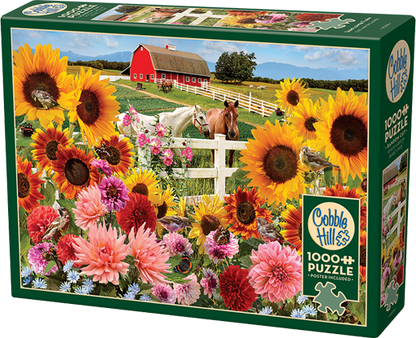 Sunflower Farm 1000 Piece Jigsaw Puzzle