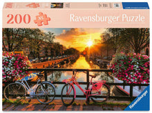 Ravensburger Sunset In Amsterdam 200 Piece Jigsaw Puzzle