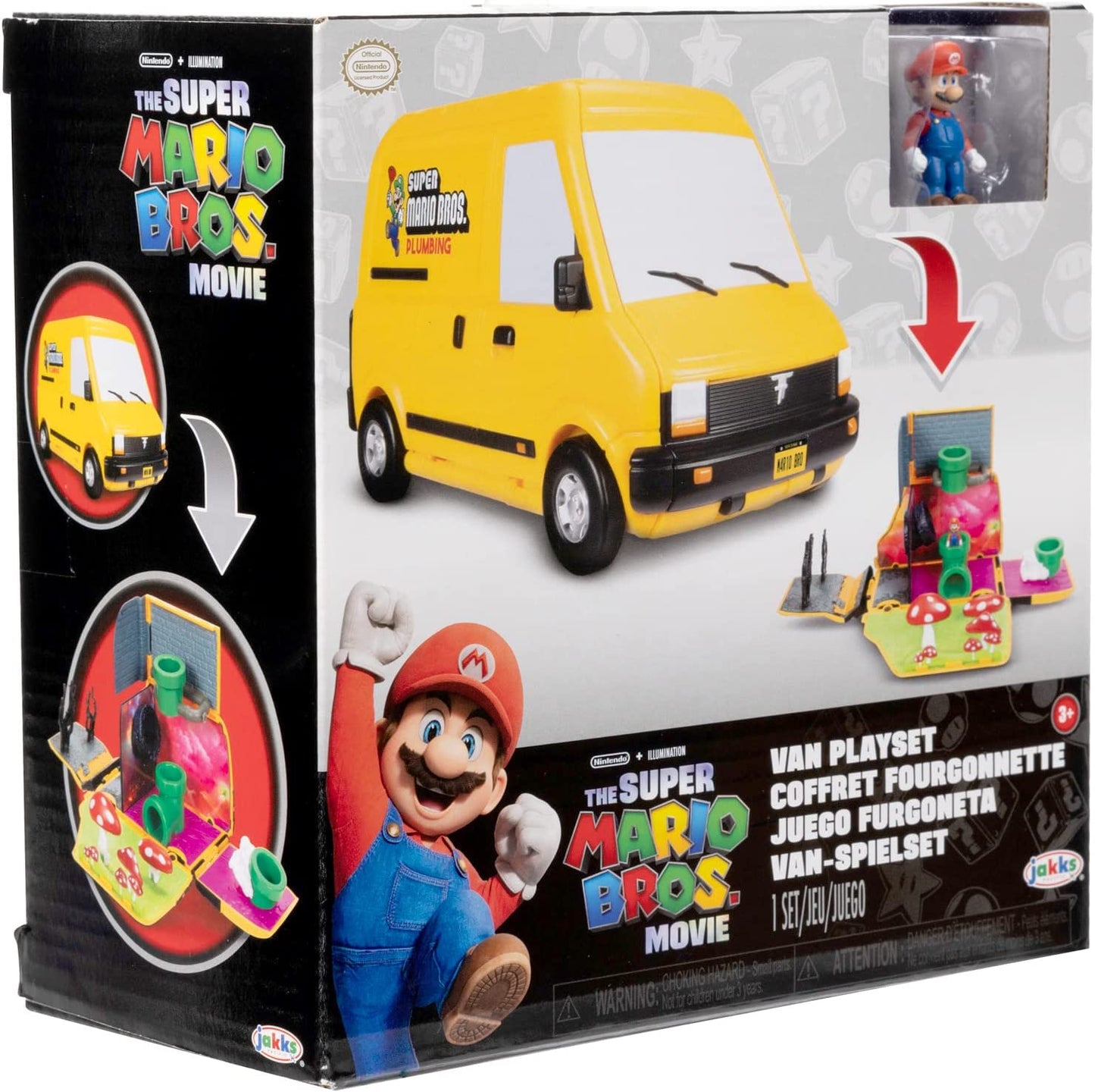 Super Mario Movie Van Playset