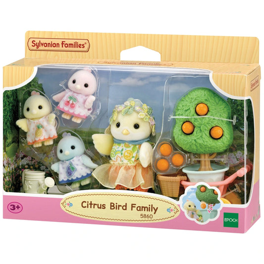 Sylvanian Families Citrus Bird Family