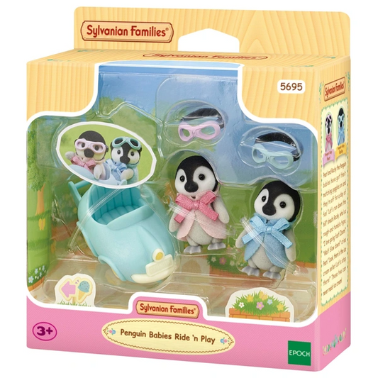 Sylvanian Penguin Babies Ride N' Play