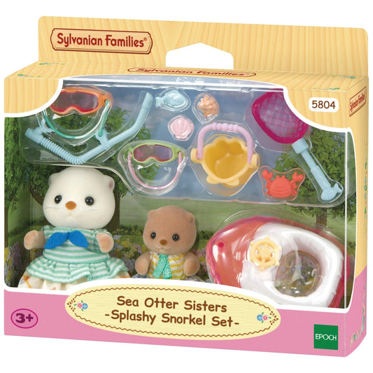 Sylvanian Families Sea Otter Sisters Splashy Snorkel Set