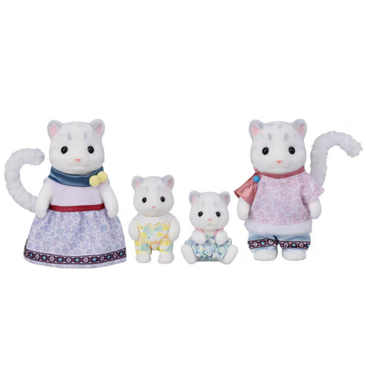 Sylvanian Families Snow Leopard Family