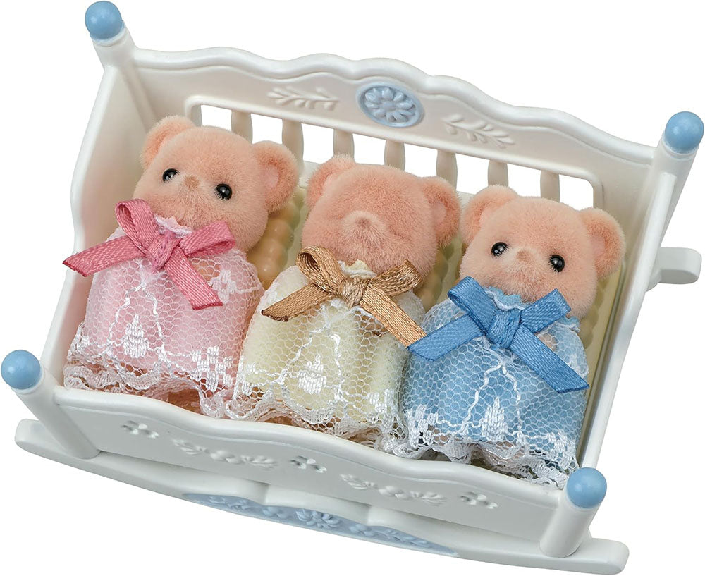 Sylvanian Biscuit Bear Triplet