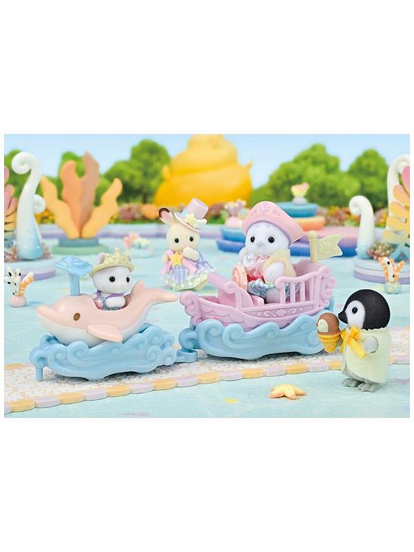 Sylvanian Families Amusement Park Ride Set - Ride The Waves