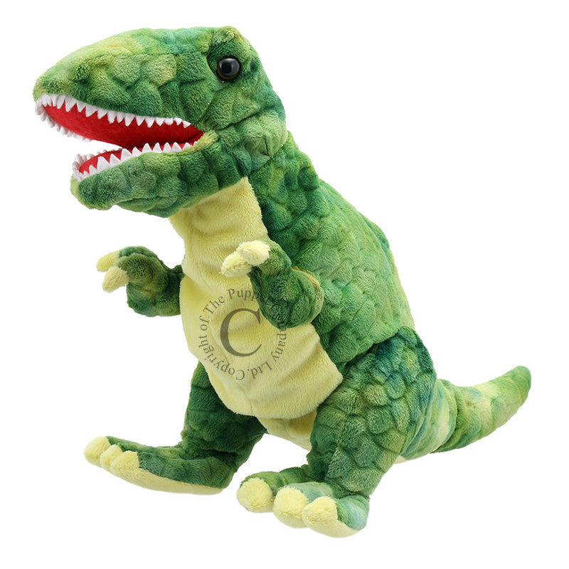 Baby Dinos Green T-Rex Puppet