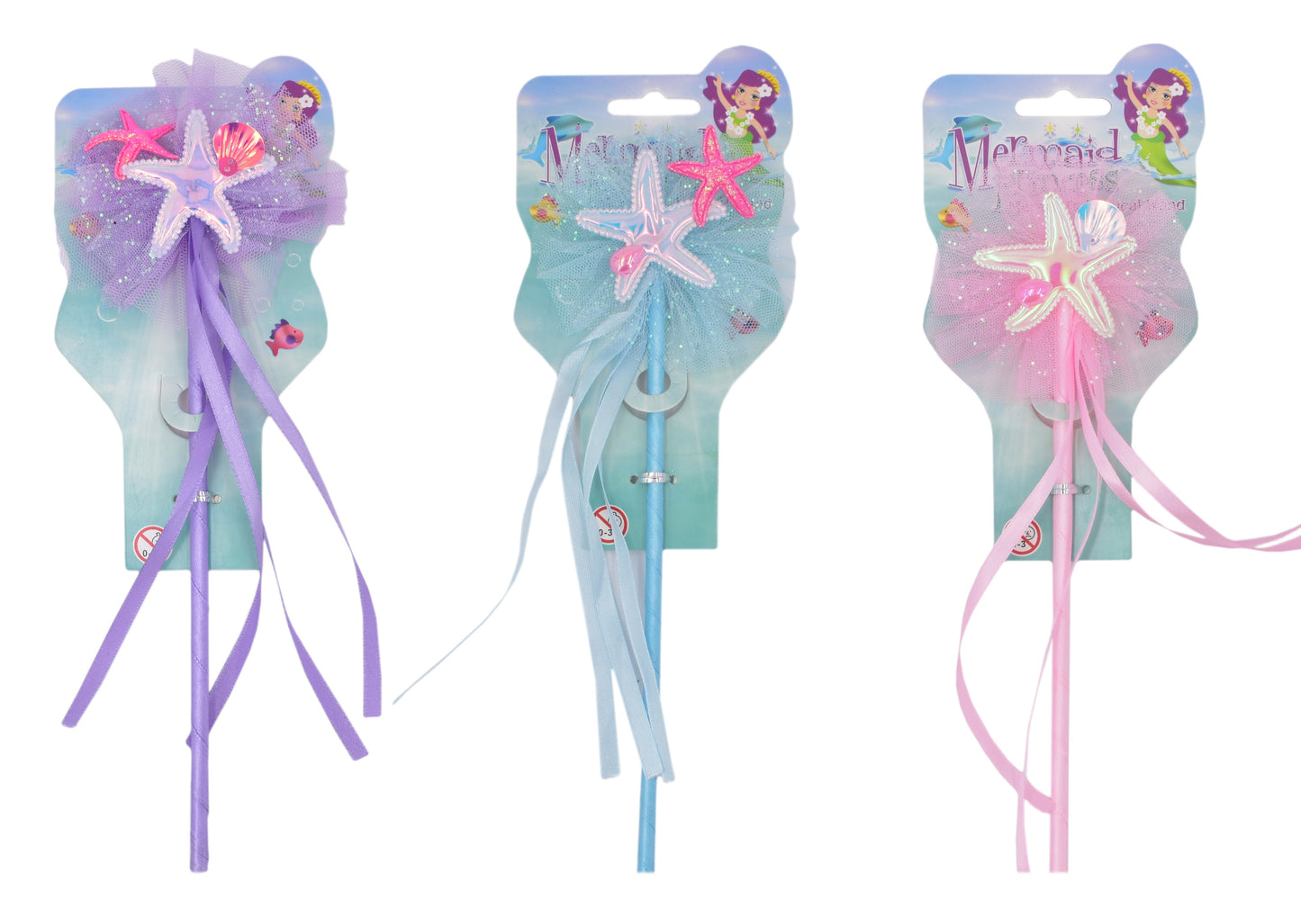 Mermaid Wands 3 asst