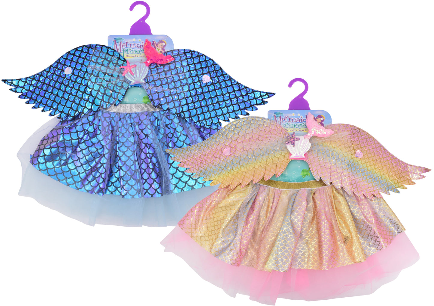 Childs Mermaid Dress with Wings