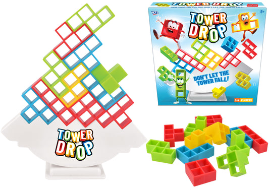 32 Piece Block Tower Balance Game